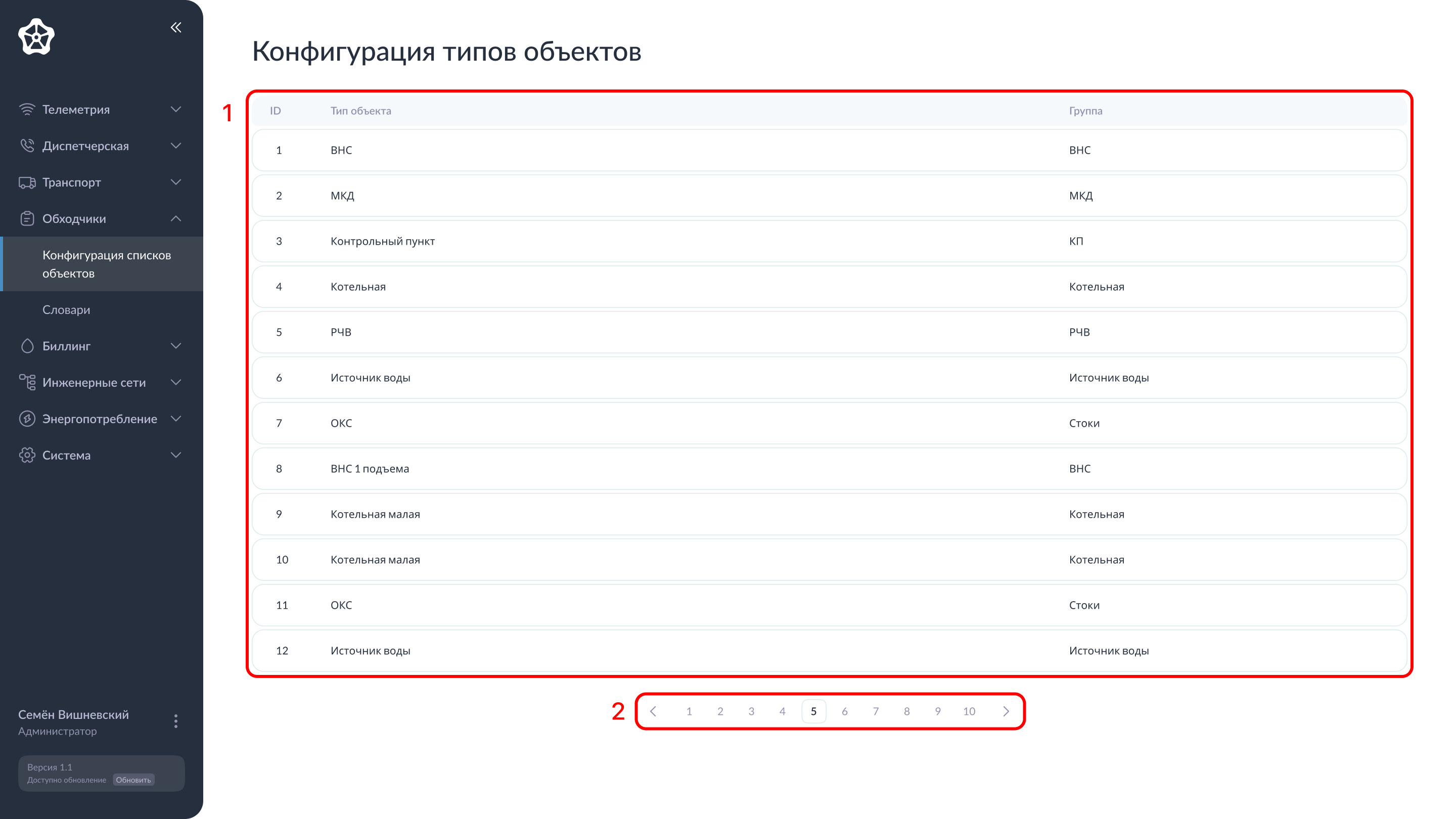 Обзор элементов управления на странице