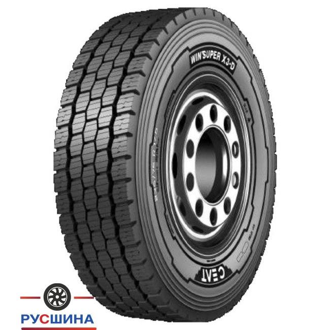 CEAT WINSUPER X3-D 235/75R17.5 143/141K 16PR TL Ведущая
